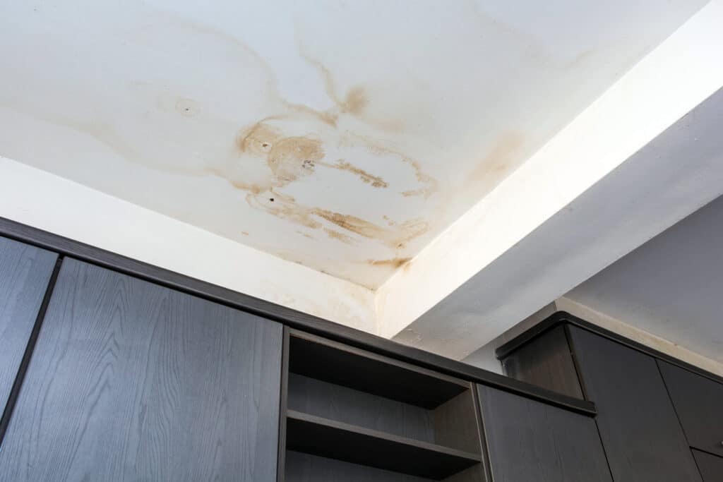 public adjuster faqs | stained ceiling water damage